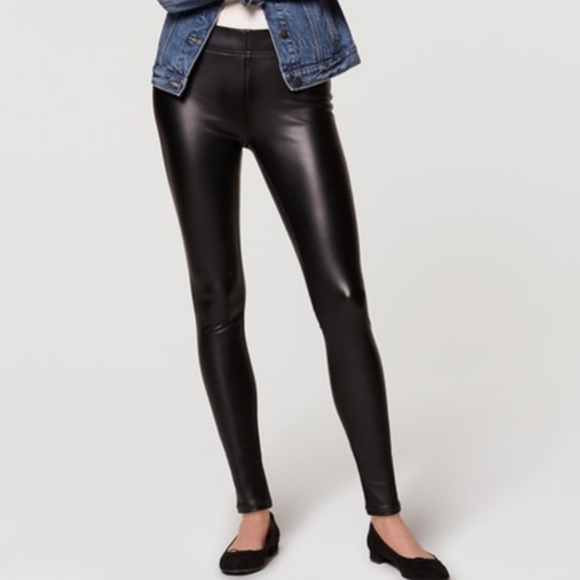 Loft Faux Leather Leggings 